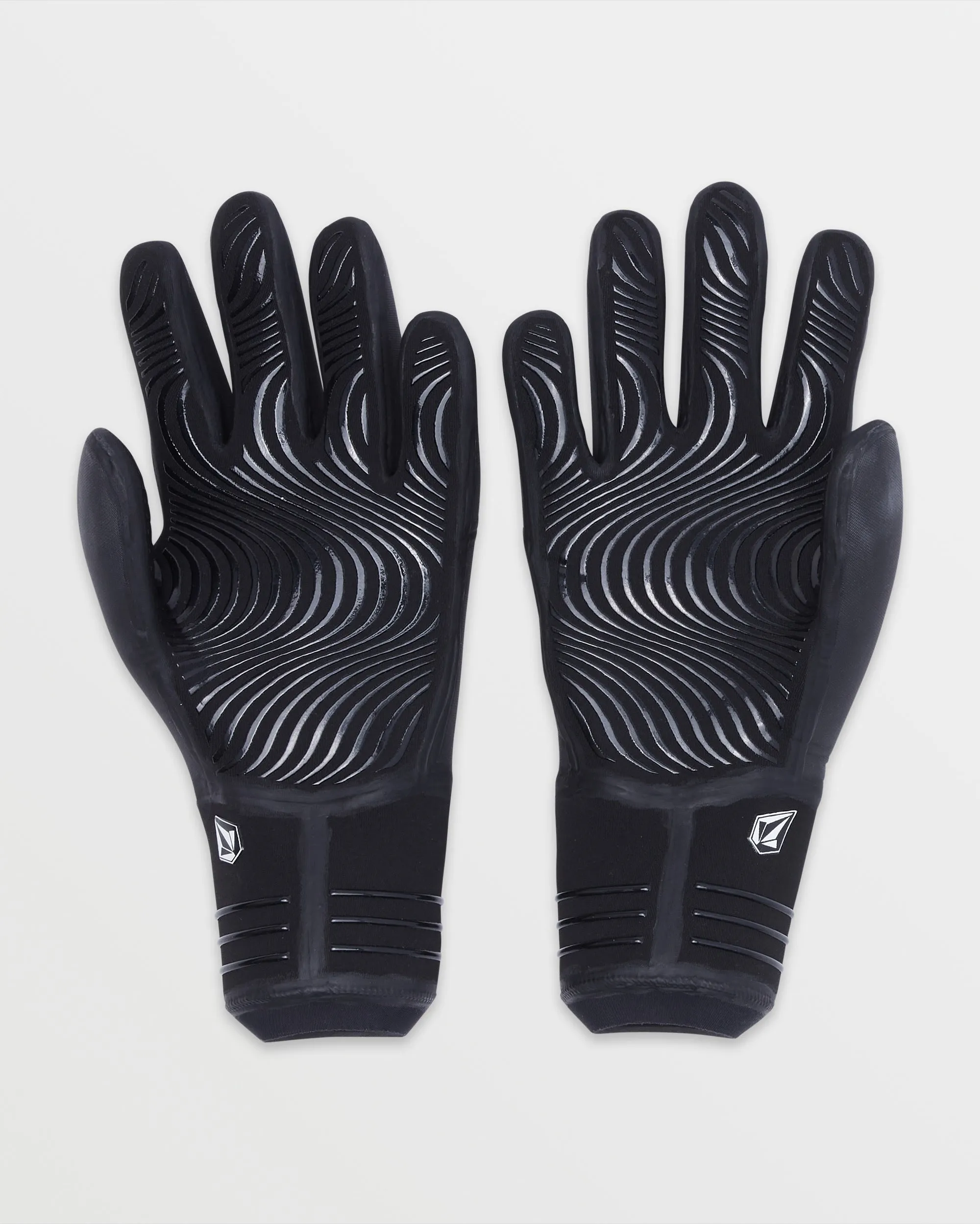 3mm 5 Finger Gloves - Black
