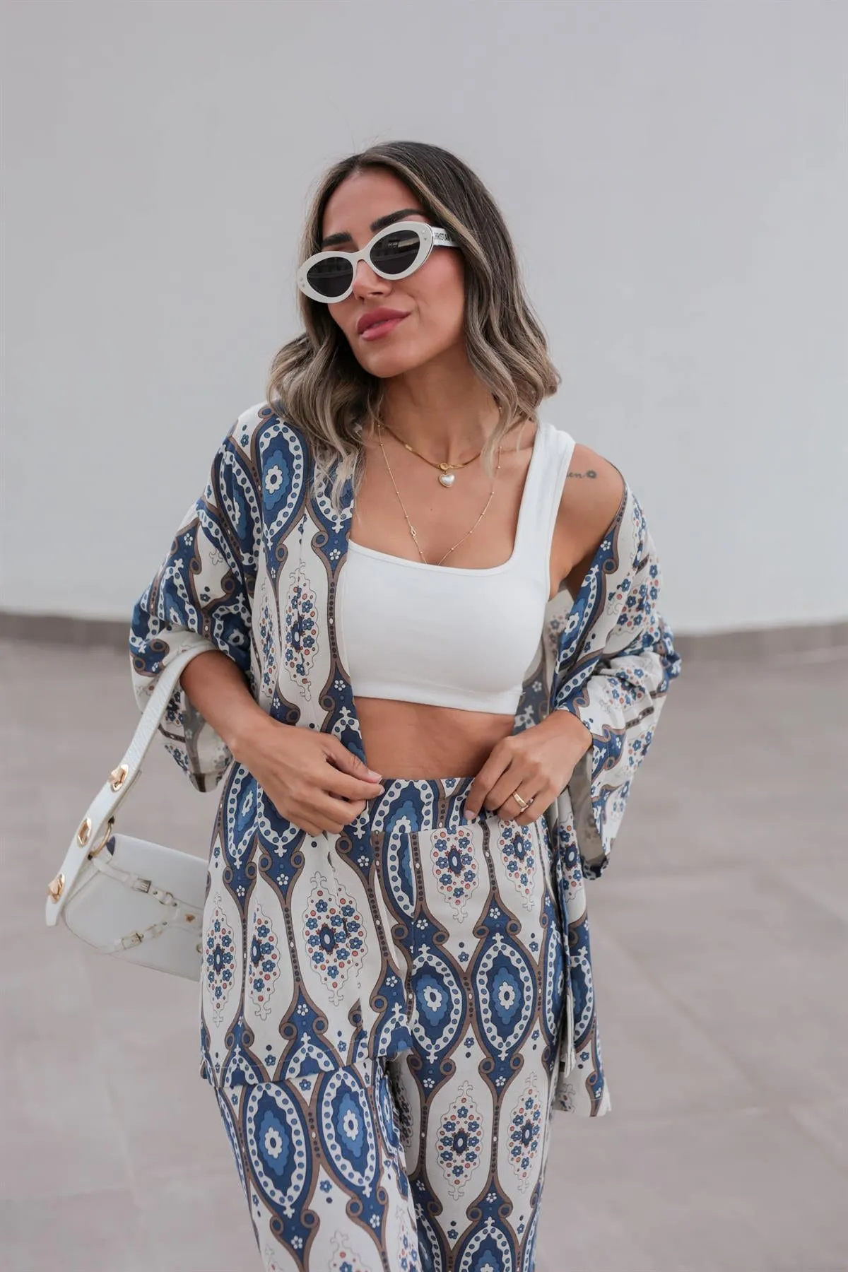 Asma Printed Coord Set