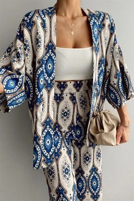 Asma Printed Coord Set