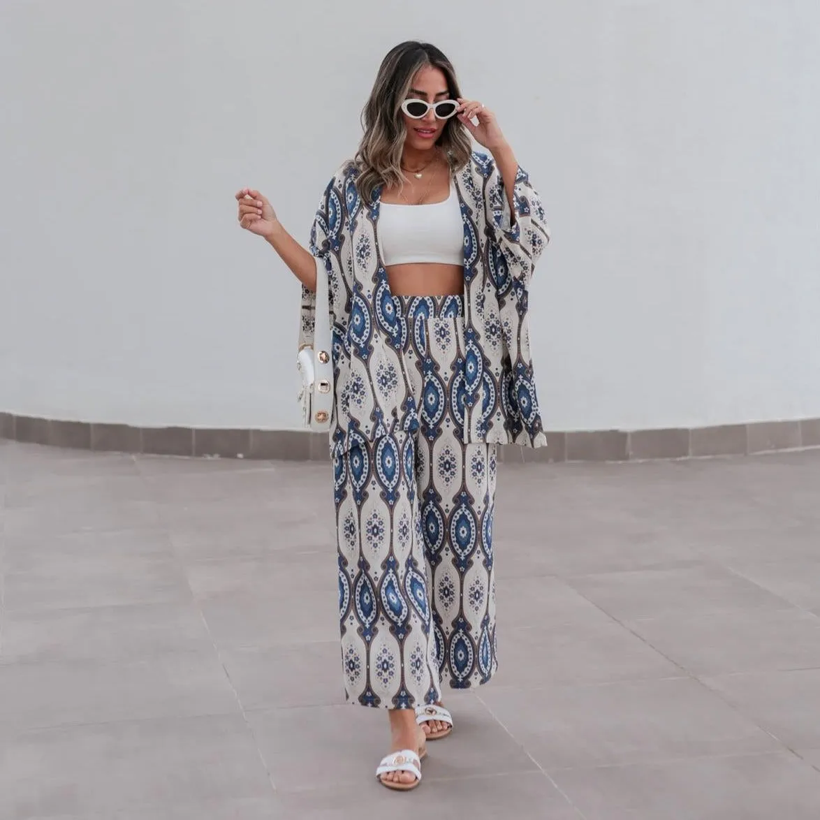 Asma Printed Coord Set