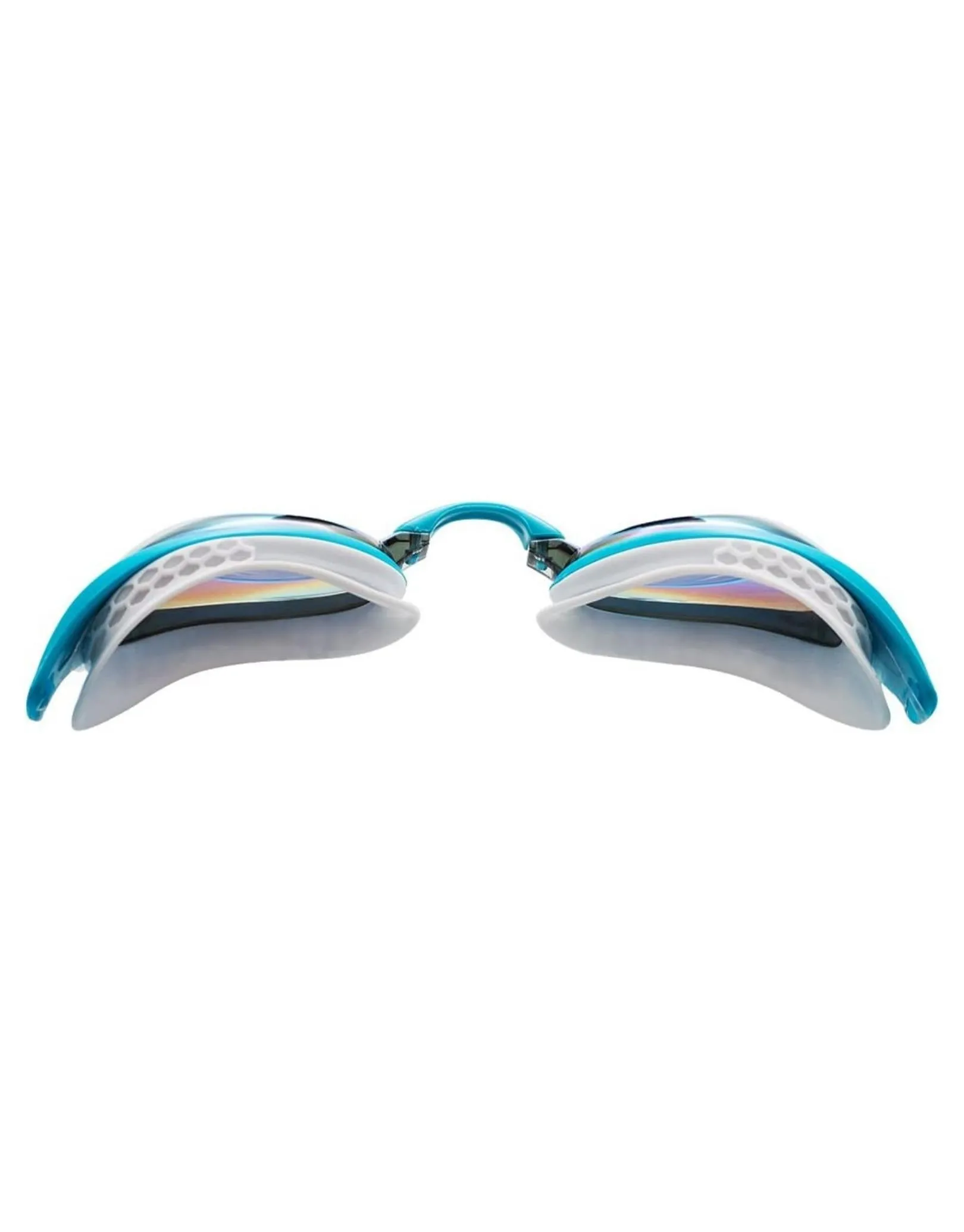 Barracuda Aquarevol Dual Optical Mirrored Goggles - Blue/Gold