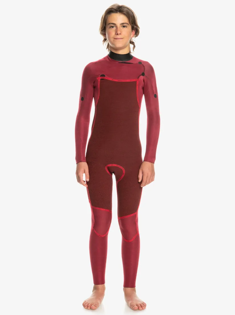 Boy's (8-16) Everyday Sessions 3/2mm Chest-Zip Fullsuit