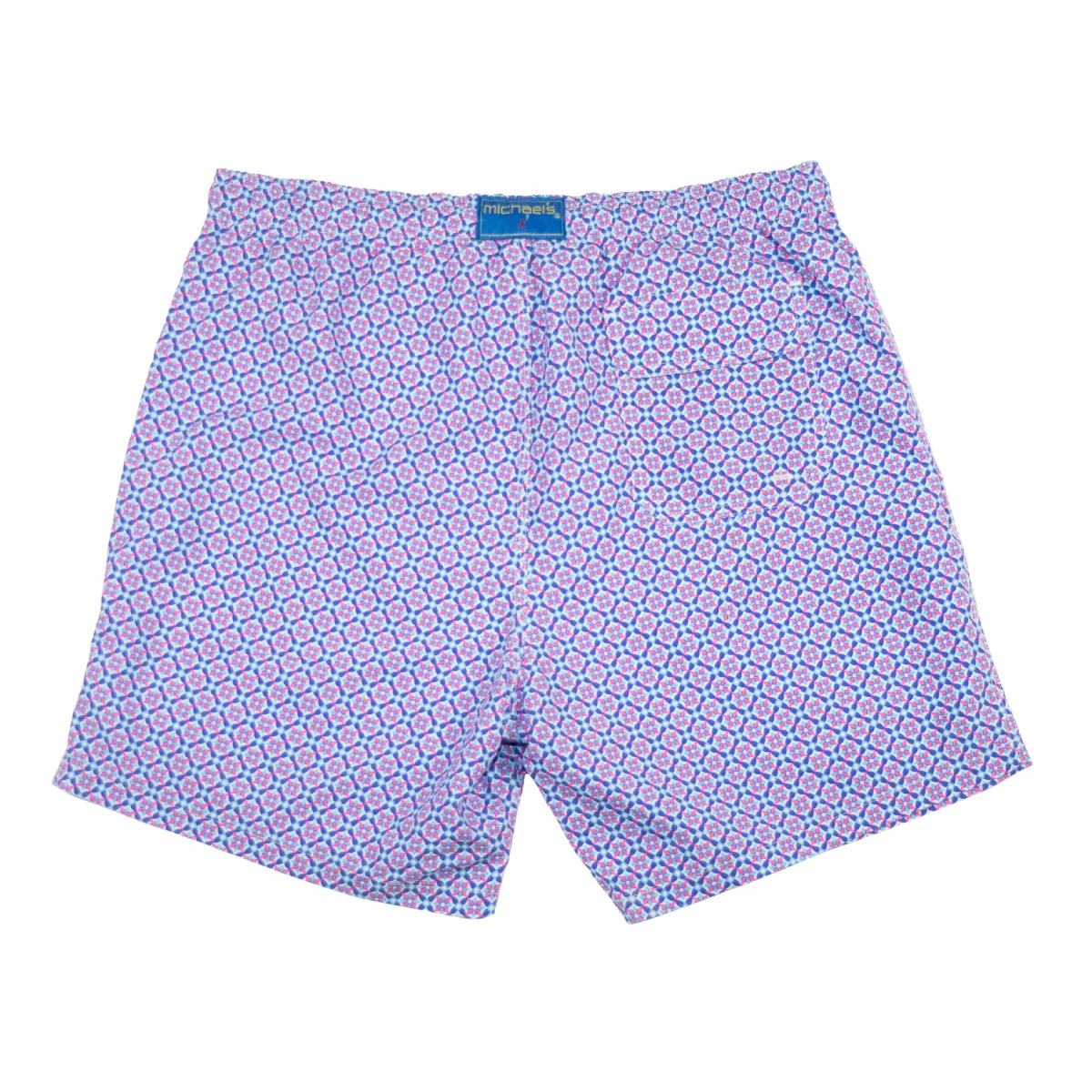 Boy's Cyclist Liner Swim Trunks - Blooming Stars