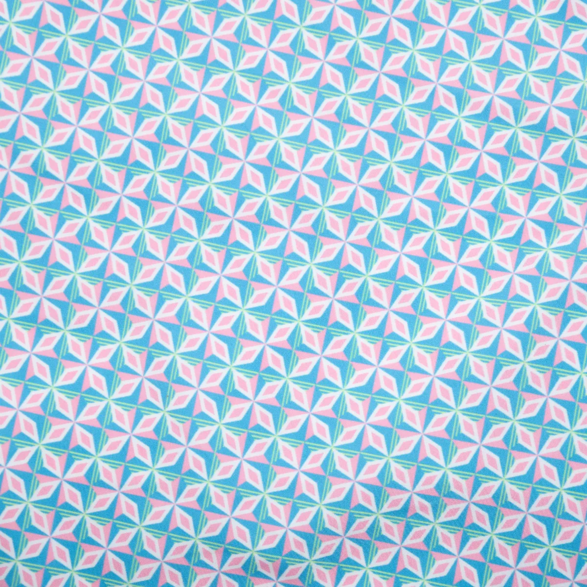 Boy's Cyclist Liner Swim Trunks - Supernova Turquoise/Pink