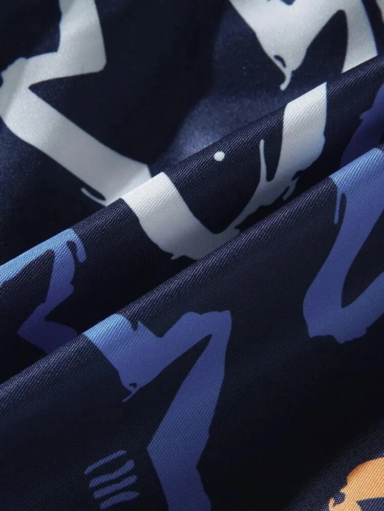 Boys’ Swimming with Sharks Swim Trunks