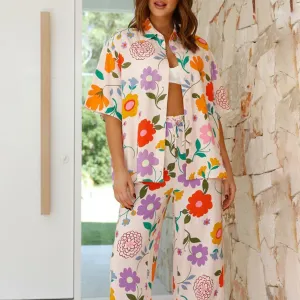 Carol Printed Coord Set