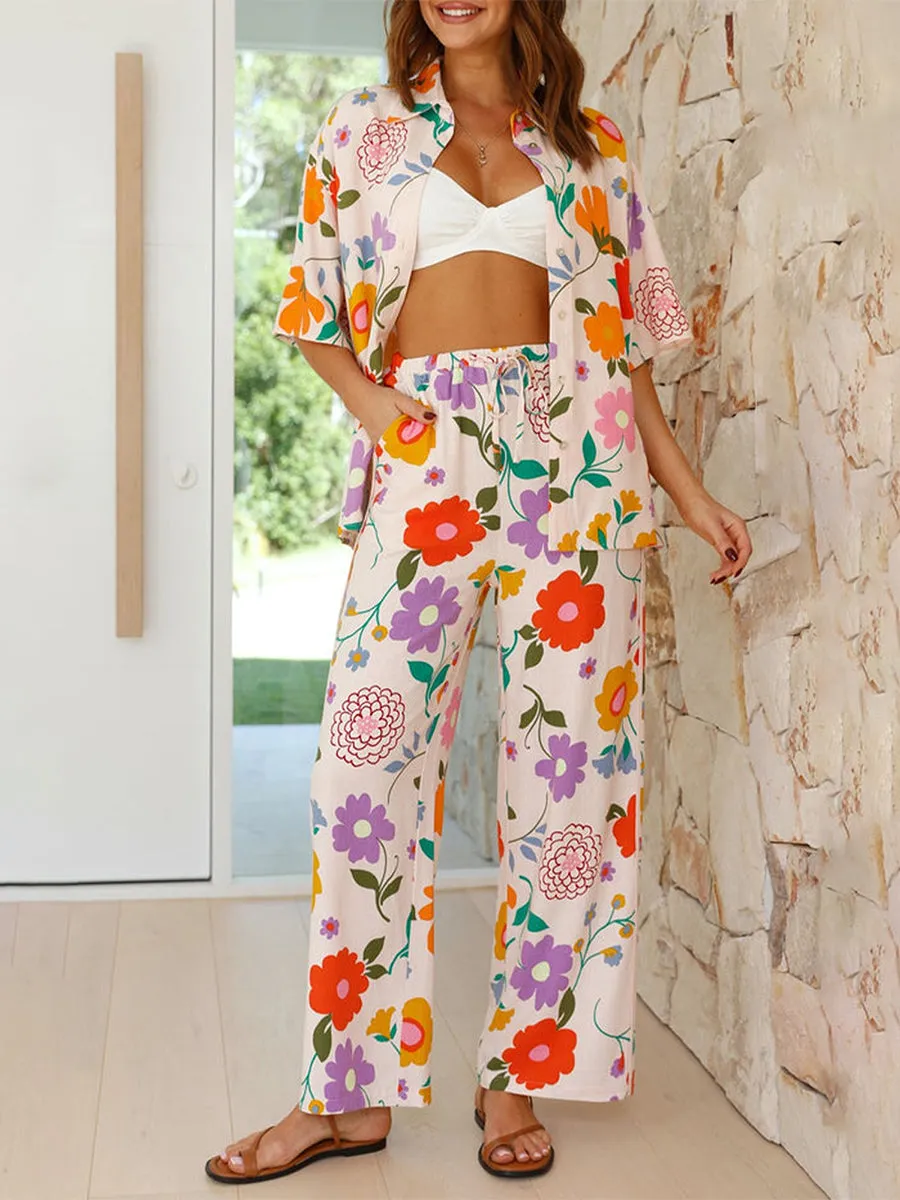 Carol Printed Coord Set