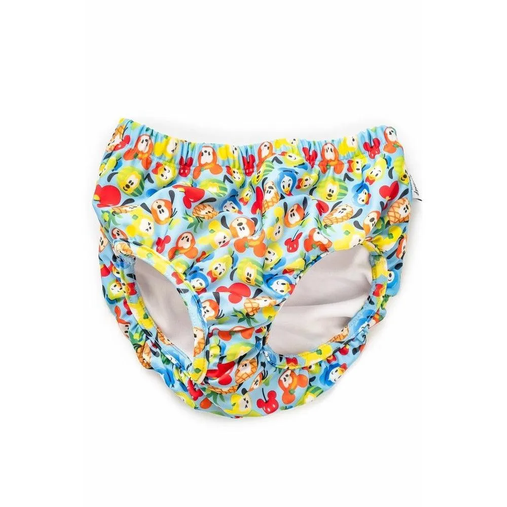 COEGA Boy's Disney Swim Diaper - Blue Fruity Mickey