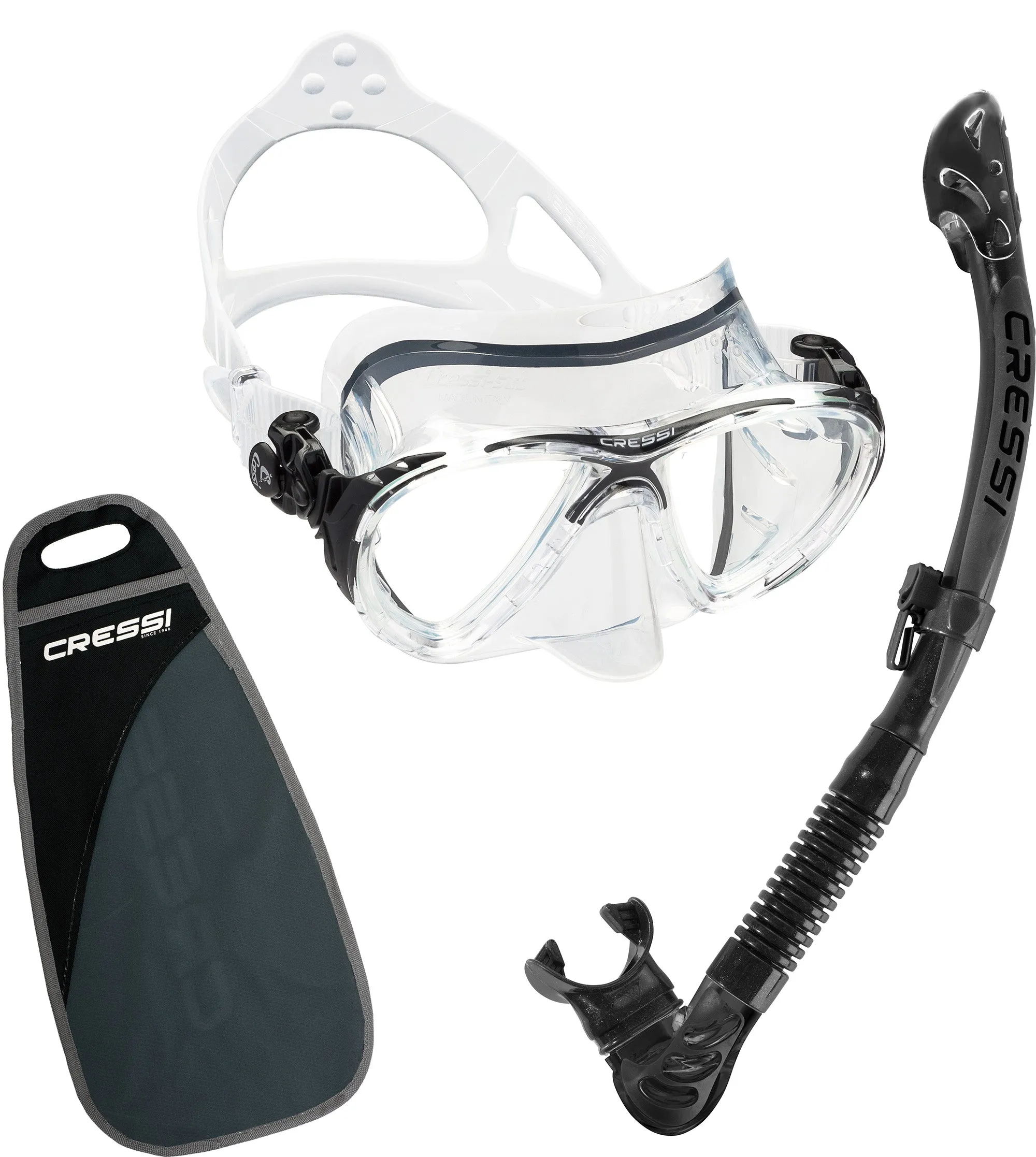 Cressi Big Eyes Evolution & Alpha Ultra Dry