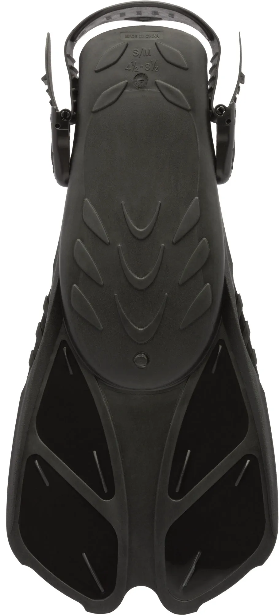 Cressi Bonete Open-Heel Fins and Duke Full Face Snorkeling Mask Set