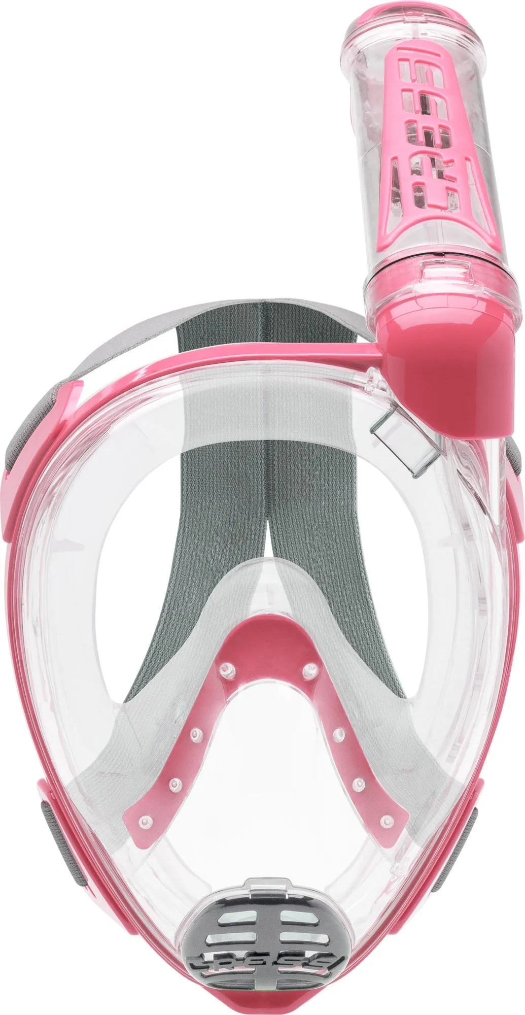 Cressi Bonete Open-Heel Fins and Duke Full Face Snorkeling Mask Set
