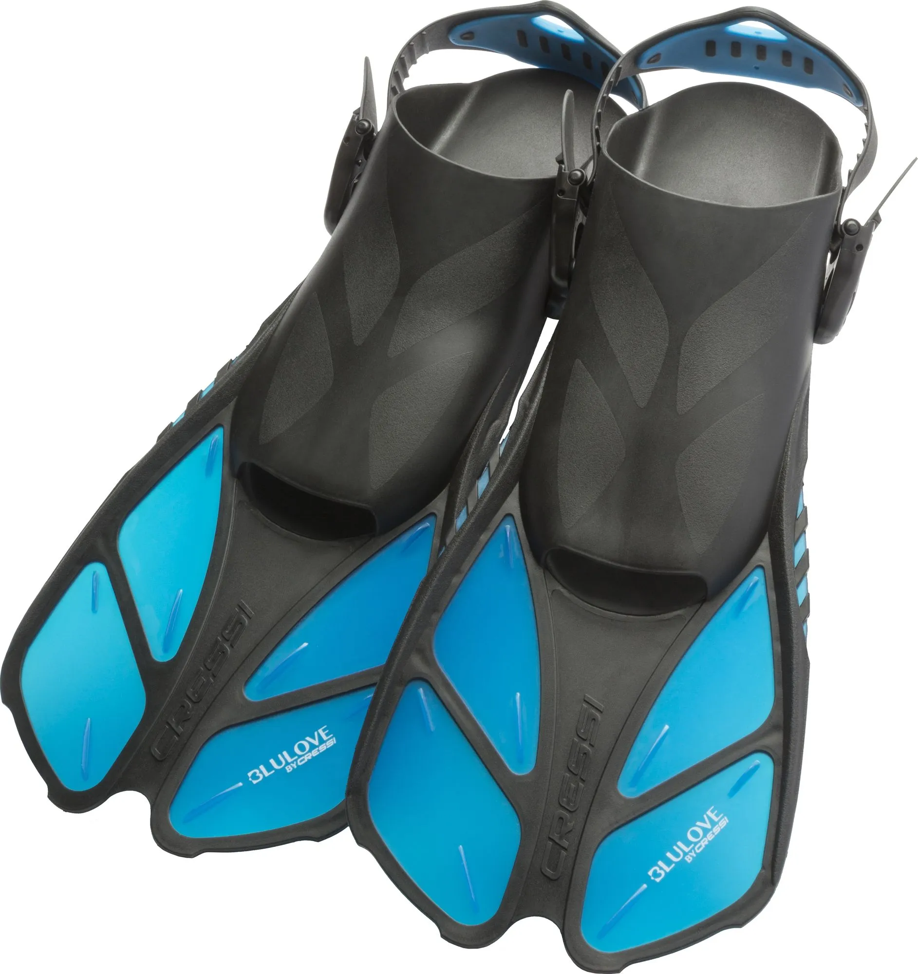 Cressi Duke Dry Full Face Snorkelling Mask & Bonete Fins Set for Adults