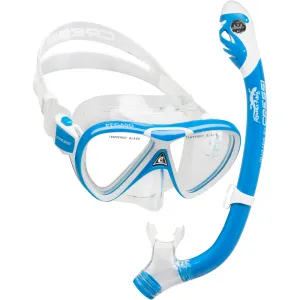 Cressi Pegaso & Iguana Dry Junior Set blue/white