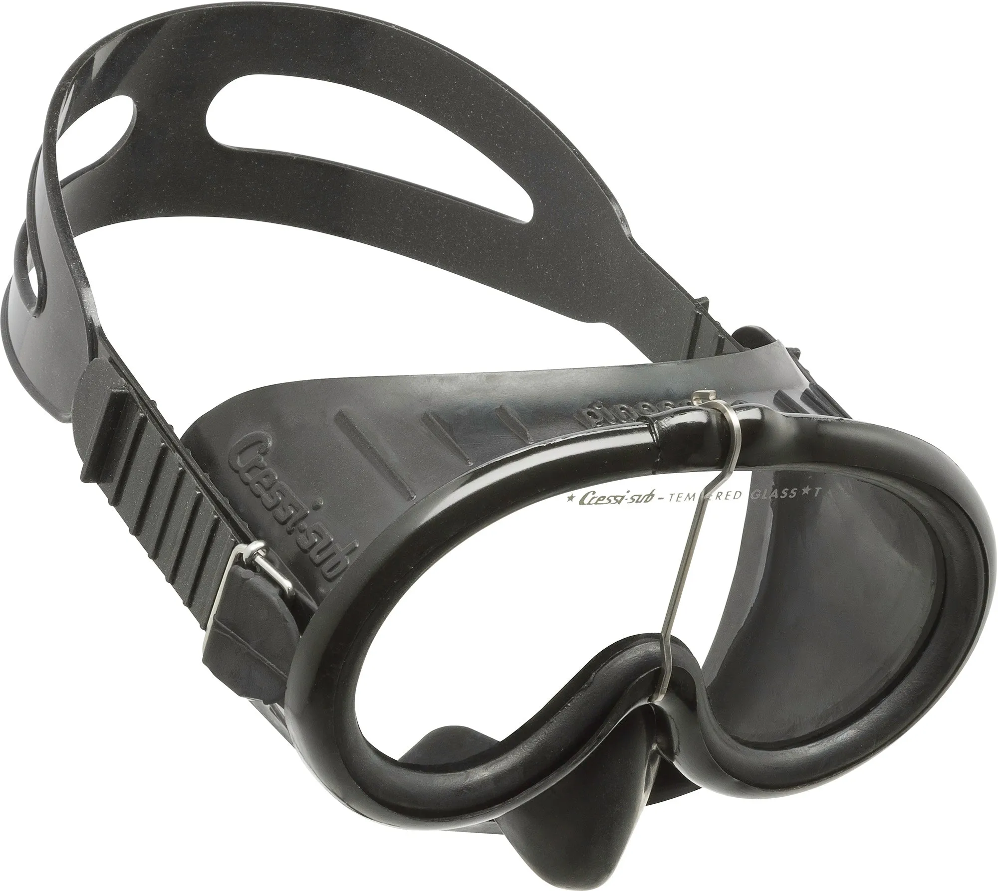 Cressi Pinocchio Classic Oval Dive Mask and Island 2.0 Snorkel for Scuba and Snorkeling