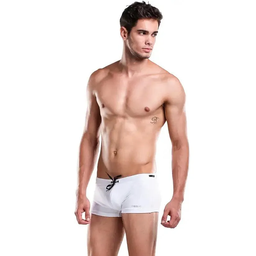 Desmiit Solid Swim Trunks Beach Bikini