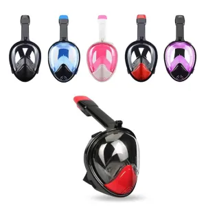 Diving Snorkeling Anti-Fog Full Mask Adults & Junior 5 Colours M2098