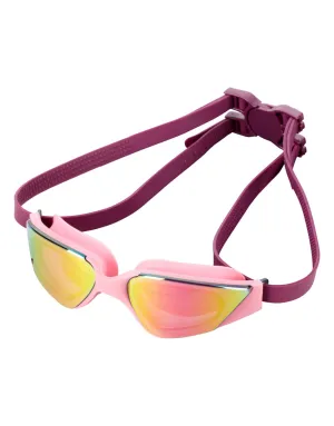 Fashy Splash l Mirrored Female Swim Goggles - Pink/Gold