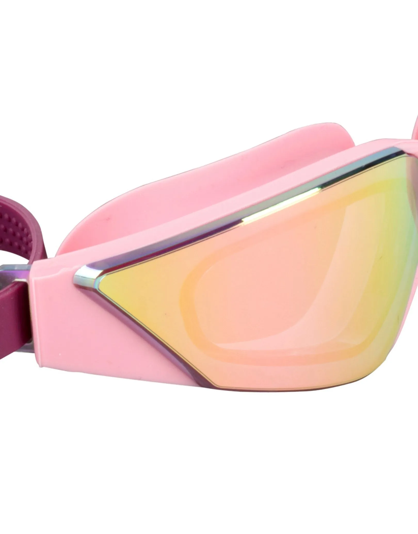 Fashy Splash l Mirrored Female Swim Goggles - Pink/Gold