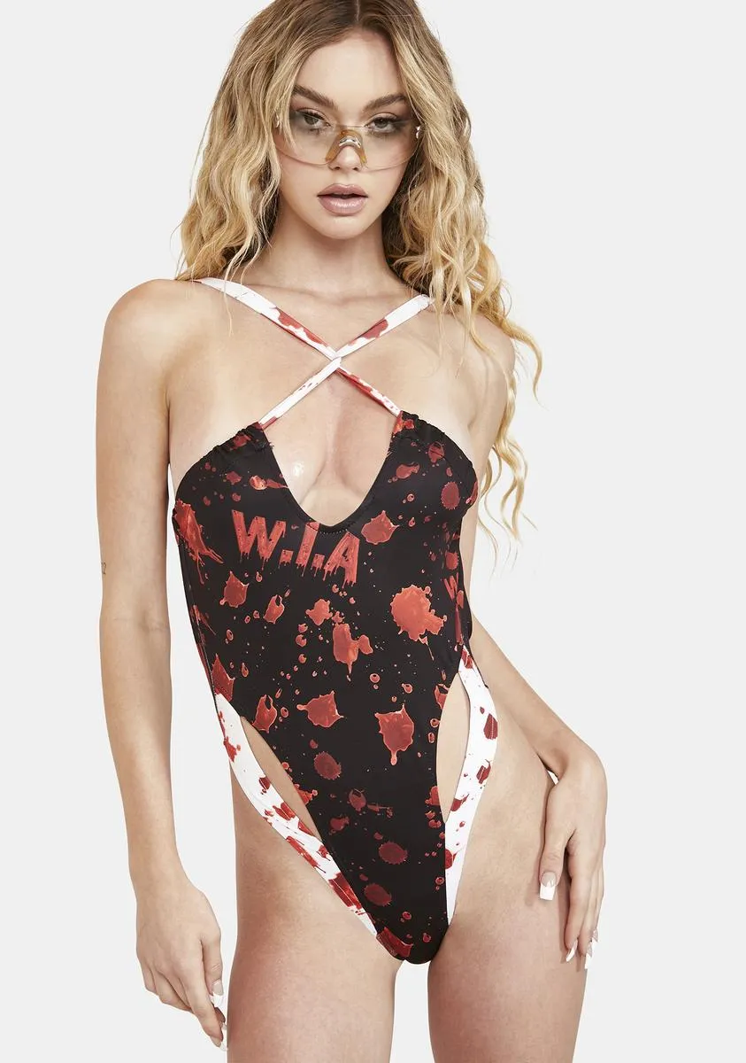 Fright One-Piece Swimsuit