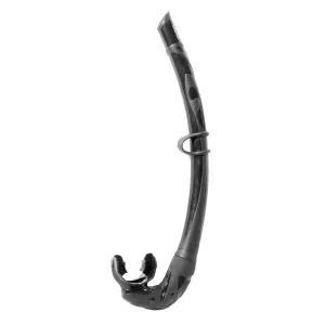 Hunt Master Oarfish Dive Snorkel - Black & Grey with Red Logo