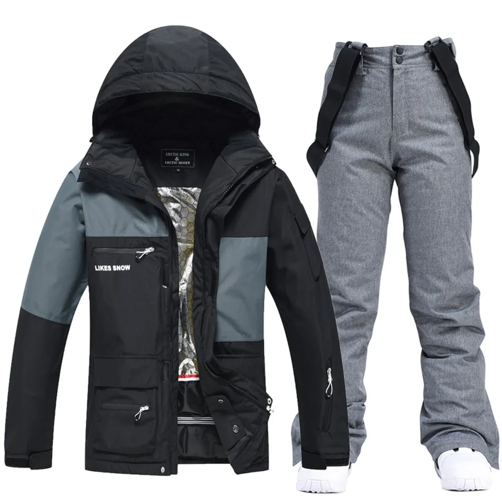 Insulated Snow Jacket & Pants Set
