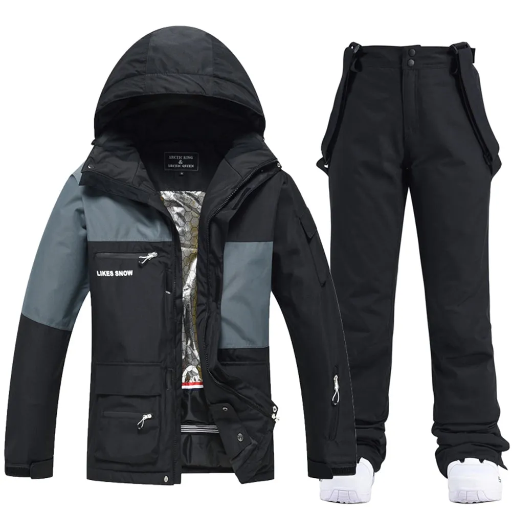 Insulated Snow Jacket & Pants Set