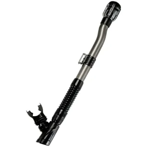 IST SN-201 3D Flex Dry Snorkel with 360° Swivel for Scuba Diving and Snorkeling