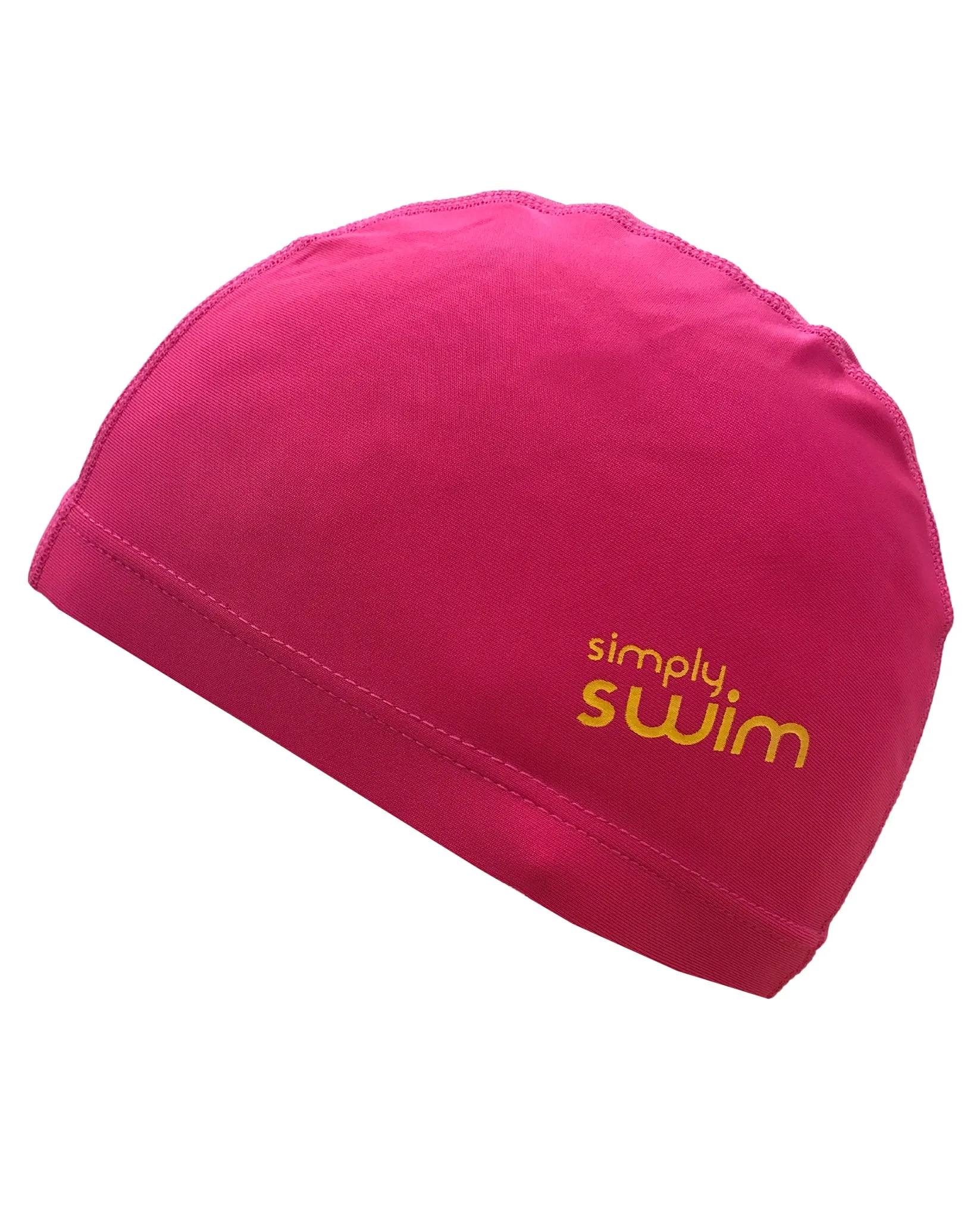 Junior Lycra Fabric Swim Cap - Solid Colours