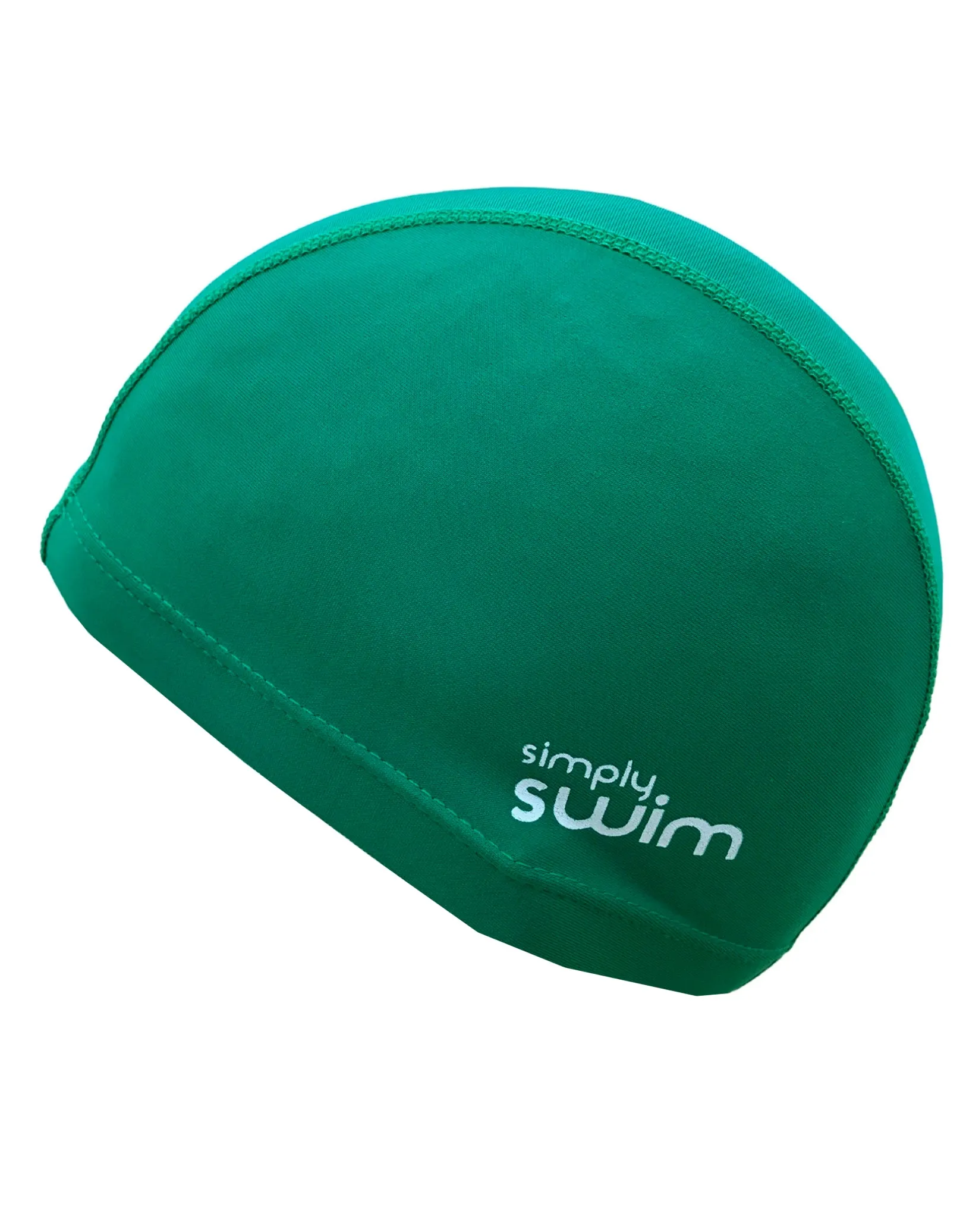 Junior Lycra Fabric Swim Cap - Solid Colours