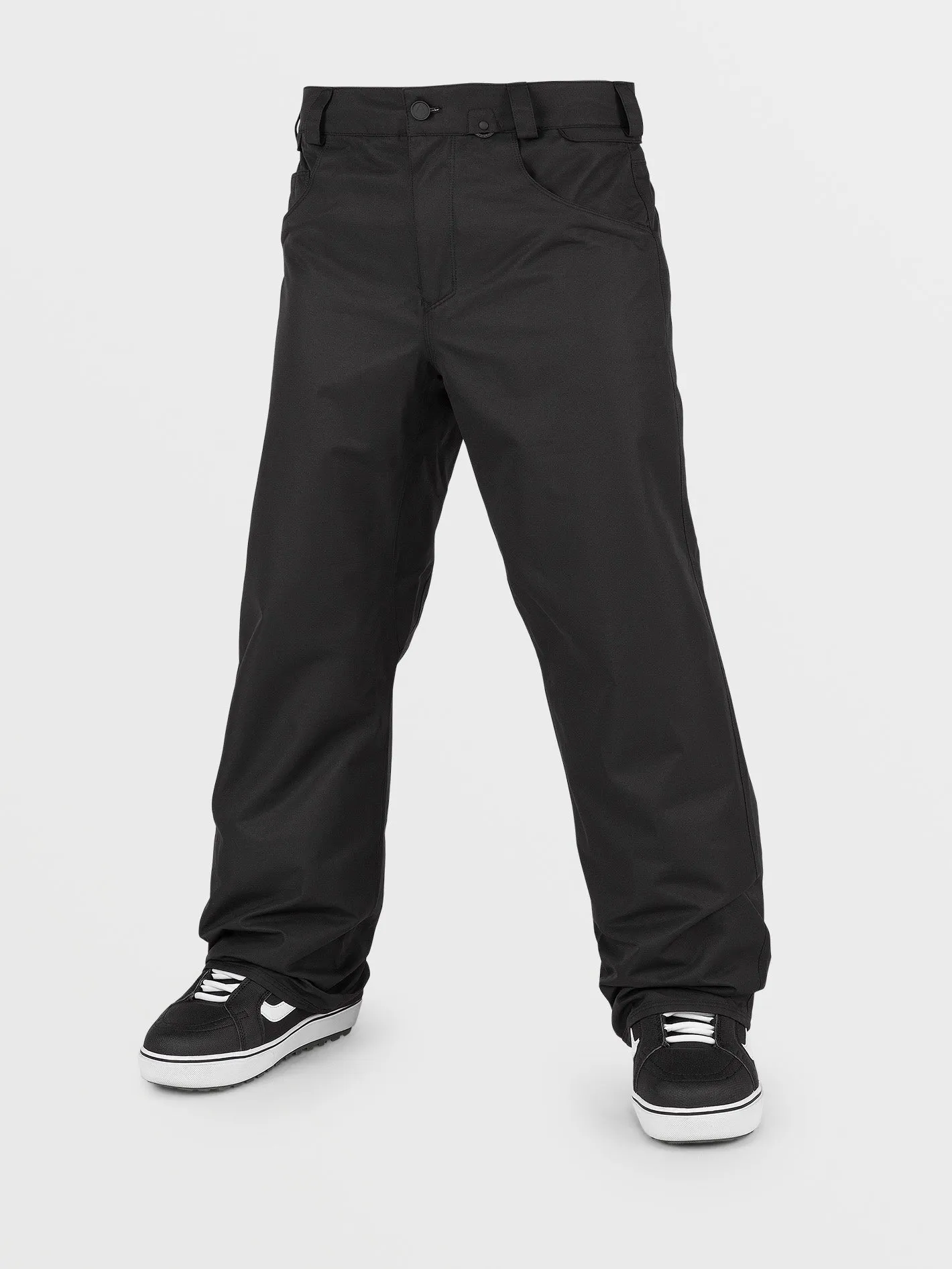 Mens 5-Pocket Pants - Black