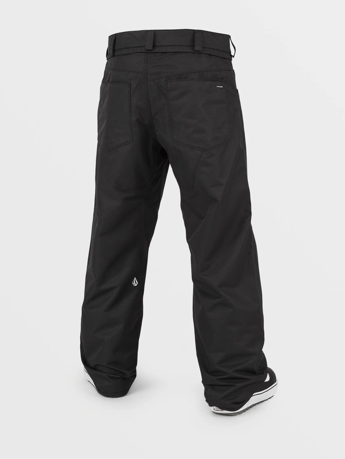 Mens 5-Pocket Pants - Black