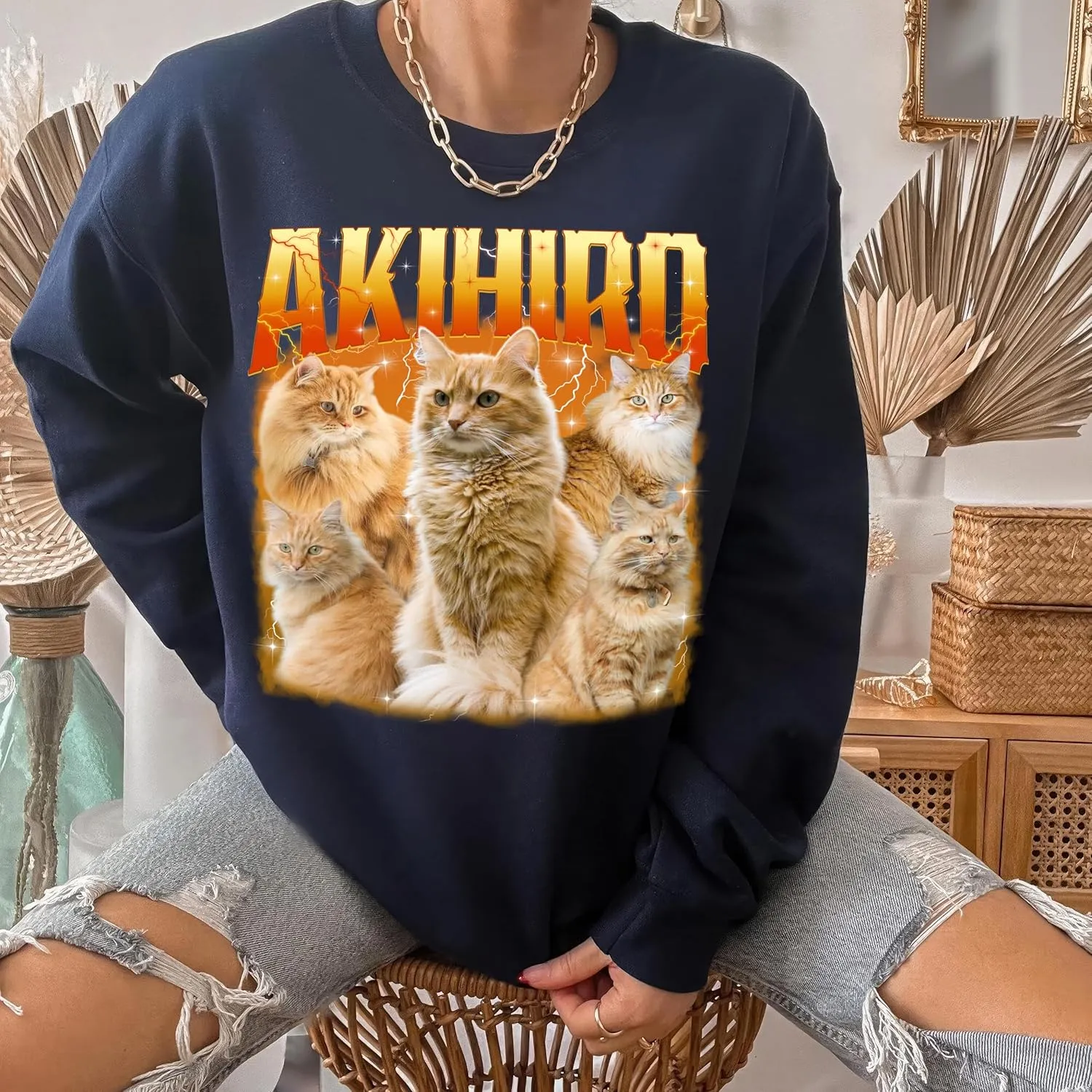 Mit & Mia Custom Your Own Bootleg Rap Shirts for Boyfriend Girlfriend Face Shirt with Photo Gift for Him Her Pet Lovers
