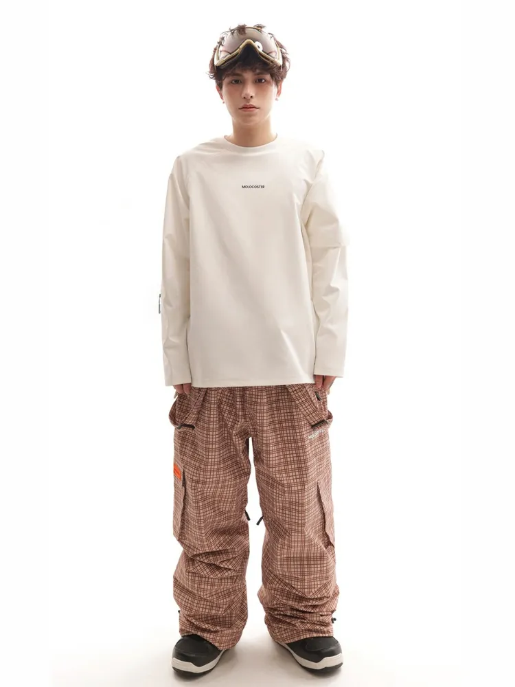 Molocoster Checkered Snow Pants - Unisex