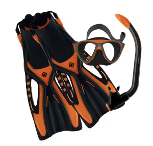 Ocean Pro Bondi Youth Mask, Snorkel and Fin Set