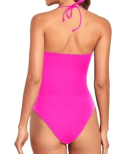 One Piece Cutout Monokini Swimsuits
