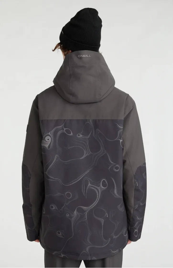 Oneill Mens Texture Jacket BlackOut