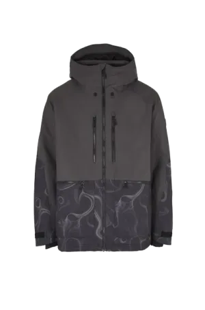 Oneill Mens Texture Jacket BlackOut