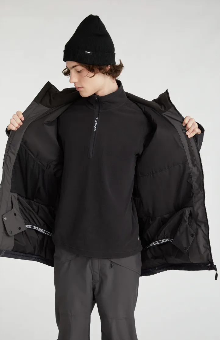 Oneill Mens Texture Jacket BlackOut