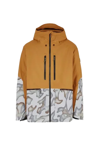 Oneill Mens Texture Jacket Hiker Camo