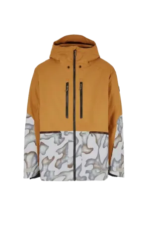 Oneill Mens Texture Jacket Hiker Camo
