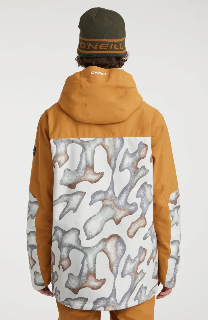 Oneill Mens Texture Jacket Hiker Camo