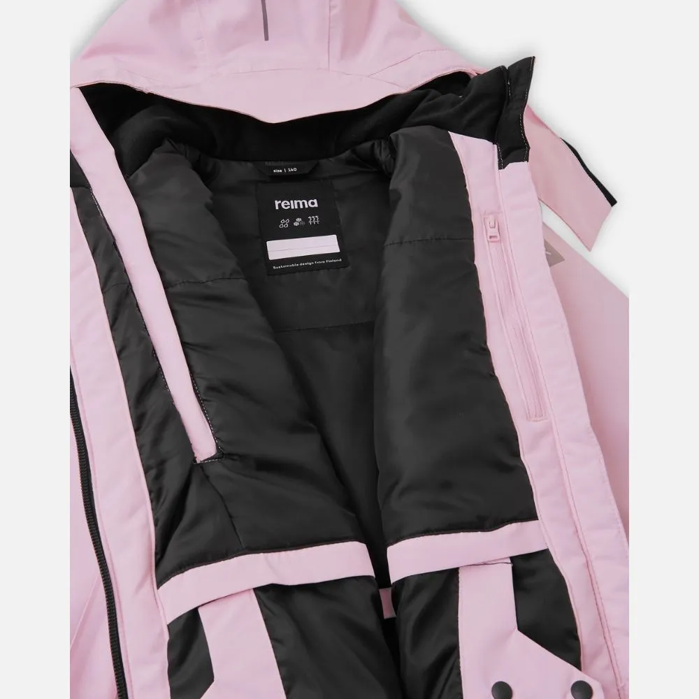 Reima Perille Girls Ski Jacket, Pale Rose