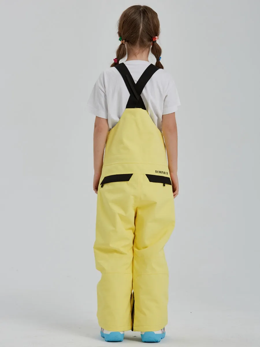 Riuyele Girls Snow Jogger Bib Pants