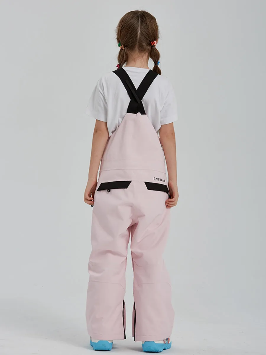 Riuyele Girls Snow Jogger Bib Pants