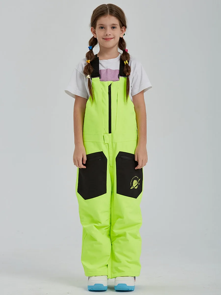 Riuyele Girls Snow Jogger Bib Pants