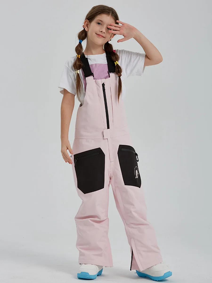 Riuyele Girls Snow Jogger Bib Pants