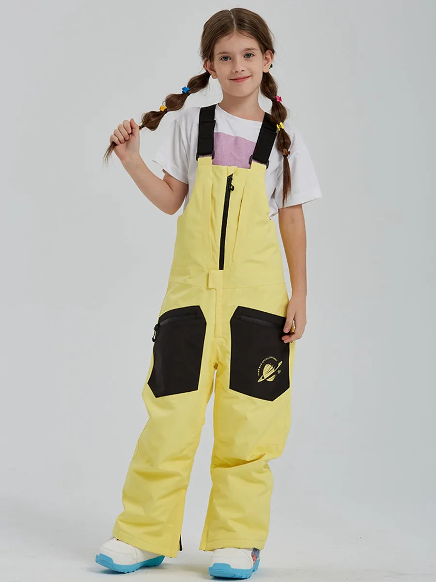Riuyele Girls Snow Jogger Bib Pants