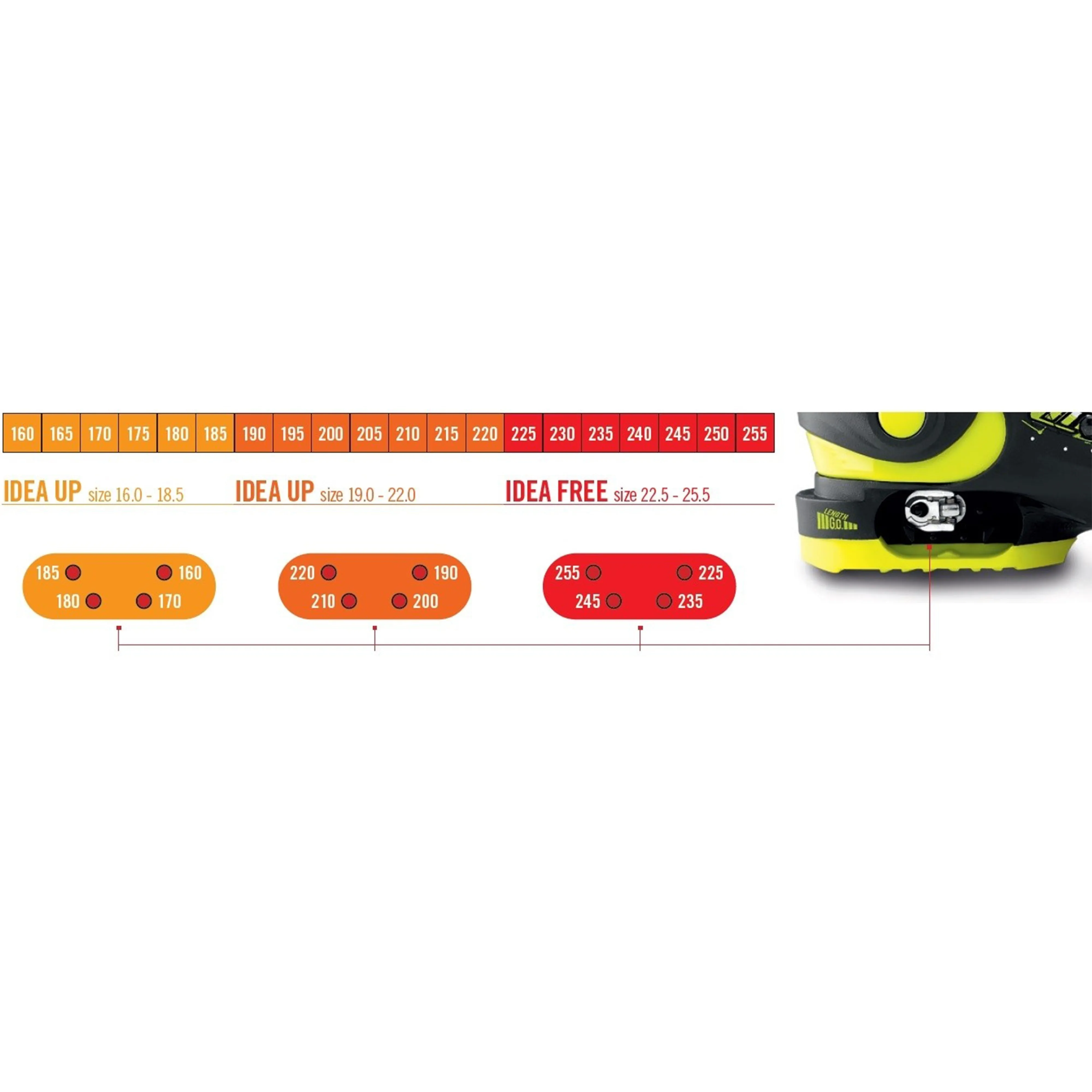 Roces IDEA Up Adjustable Youth Ski Boots | Size 19.0 - 22.0 MP - (OPEN BOX RETURN)