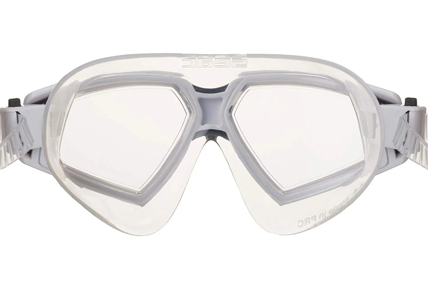 SEAC Sonic Clear Silicone Swim Goggles with 100% UV protection