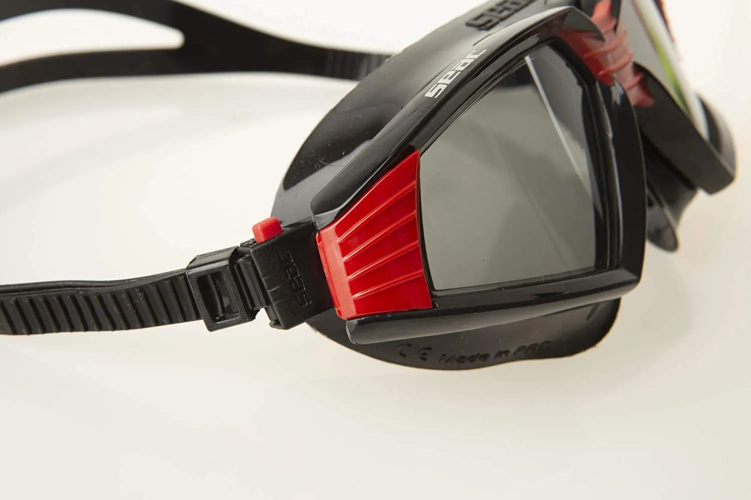 SEAC Sonic Clear Silicone Swim Goggles with 100% UV protection